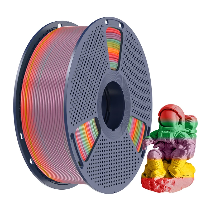 SUNLU PLA R 01 Rainbow PLA Filament 1.75mm 1kg 3D spausdintuvo filamentas