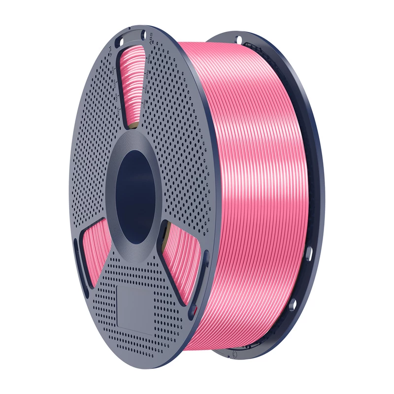 Sunlu PLA+ Silk Filament 1.75mm Pink 1kg – High Gloss Silk Finish for FDM 3D Printers