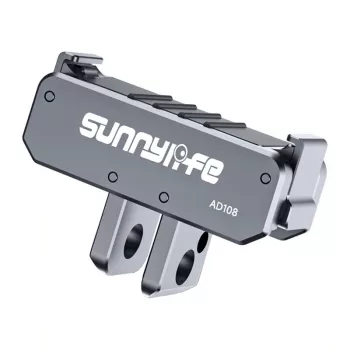Sunnylife Aliumininis dviejų krypčių tvirtinimo adapteris, skirtas Osmo Nano / Action 6
