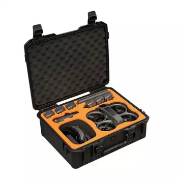 SUNNYLIFE AQX-14 Super Hard Case, apsauginis dėklas, skirtas DJI Avata 2 – IP67 atsparus vandeniui, smūgiams, su individualiai pritaikytu putplasčiu