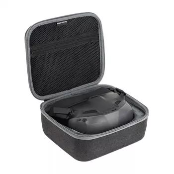 Sunnylife B937 EVA kietasis dėklas DJI FPV Goggles V2, Goggles 2 ir Integra apsaugai (pilka/juoda)