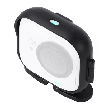 Sunnylife Montavimo rėmelio adapteris, skirtas Insta360 GO Ultra – juodas ABS, 1/4 inch sriegis ir šalto bato lizdas