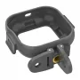 Sunnylife Montavimo rėmelio adapteris, skirtas Insta360 GO Ultra – juodas ABS, 1/4 inch sriegis ir šalto bato lizdas