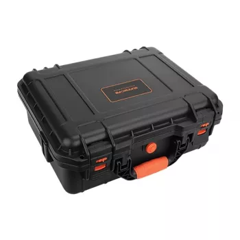 SUNNYLIFE Apsauginis dėklas DJI Mini 5 Pro – juodas EVA laikymo krepšys su rankena