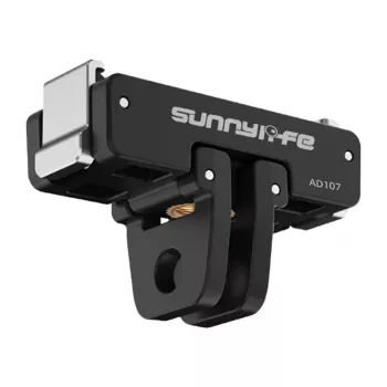 Sunnylife Reversible Mounting Adapter for DJI Osmo Action / GoPro / Insta360 – 1/4 Inch Screw