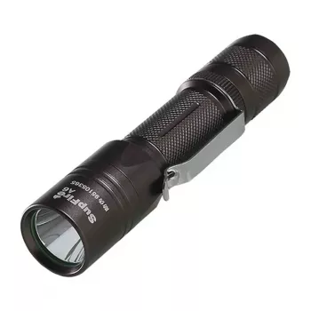SUPERFIRE A6 žibintuvėlis - 1200 liumenų P50 LED, 280 m šviesos spindulys, USB įkrovimas, priartinimas, IP44