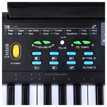 SUPRIMO 605 UFB 61 klavišų klaviatūra su mikrofonu vaikams
