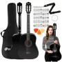 SUPRIMO CGS2 BK klasikinė gitara 4/4 juoda mokymuisi