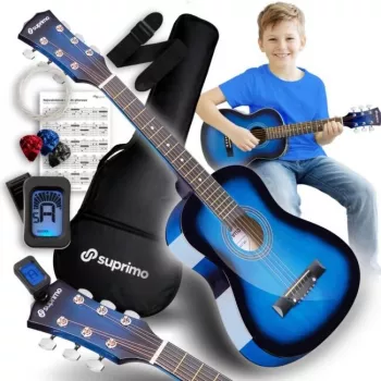 SUPRIMO JRA SET BB akustinė gitara 1/4 Blueburst