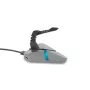 SureFire Axis Bungee HUB USB pelės laido laikiklis – RGB USB 2.0 šakotuvas su lanksčia silikonine ranka, svertiniu neslystančiu pagrindu, juodas