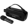 Nešiojamas garsiakalbis SVEN PS-255, juodas (12W, Bluetooth, FM, USB, karaokės mikrofonas, 3600 mAh)