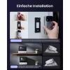 Switchbot SWB VDB-M-SW – WiFi vaizdo durų skambutis su 4,3 inch spalvotu ekranu (balta/sidabrinė)