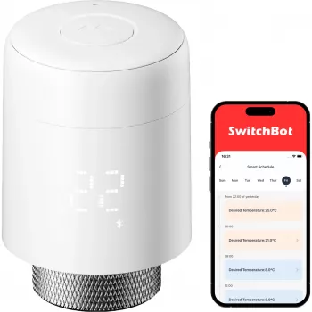 SwitchBot Thermostatic Head – išmanusis radiatoriaus termostatas