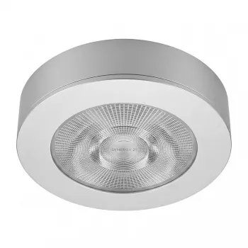 SYNERGY21 LED lubinis įleidžiamas prožektorius Helios sidabrinis apvalus paviršinio montavimo rėmelis (S21-LED-ME009)