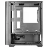 TACENS MARS MC-QUANTUM Mid-Tower ATX korpusas su 3x120mm FDB ventiliatoriais + 1x120mm ARGB ventiliatoriumi, USB-C, grūdintu stiklu, juodas