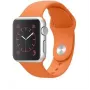 Tactical Apple silikoninis dirželis Apple Watch 44mm / 42mm oranžinis
