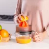 Taurus CITRUS COMPACT elektrinis citrusinių vaisių sulčiaspaudė 30 W juoda, oranžinė, permatoma