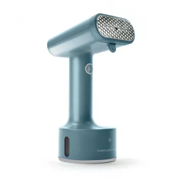Taurus Sliding Care Compact kelioninis garinis lygintuvas 1600 W, 135 ml, nerūdijančio plieno padas, ciano spalvos
