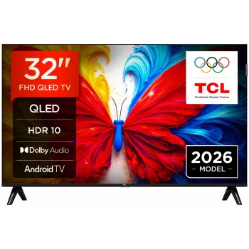 TCL S5L 32S5L televizorius 81,3 cm (32 inch) Full HD Smart TV Wi-Fi juodas 300 cd/m²