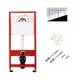 Tece Frame 9400412 su mygtukų komplektu ir sandarikliu pakabinamam WC