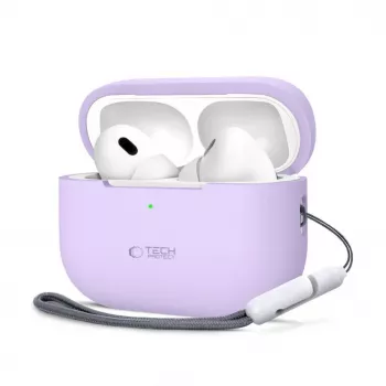 Tech-Protect Apple AirPods Pro 1 / 2 Silicone Case Purple