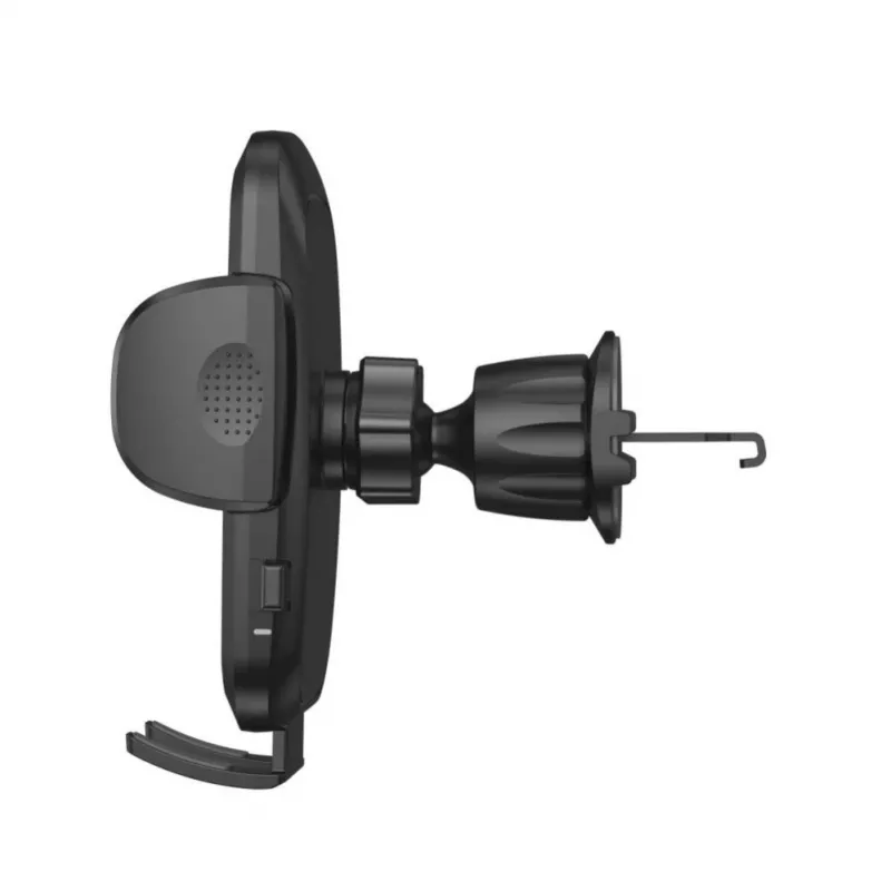 Tech-Protect CM15W-V1 Universalus automobilinis telefono laikiklis su 15W Qi belaidžiu įkrovikliu prietaisų skydeliui ir ventiliacijos angai - Juoda