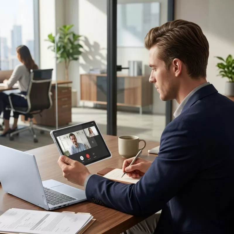Tech-Protect FlexAir dėklas, skirtas Lenovo Idea Tab / K11 Gen. 2 11.0 TB-336 – permatomas