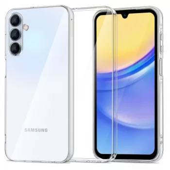 Tech-Protect FlexAir+ Dėklas, skirtas Samsung Galaxy A15 4G / 5G - Skaidrus