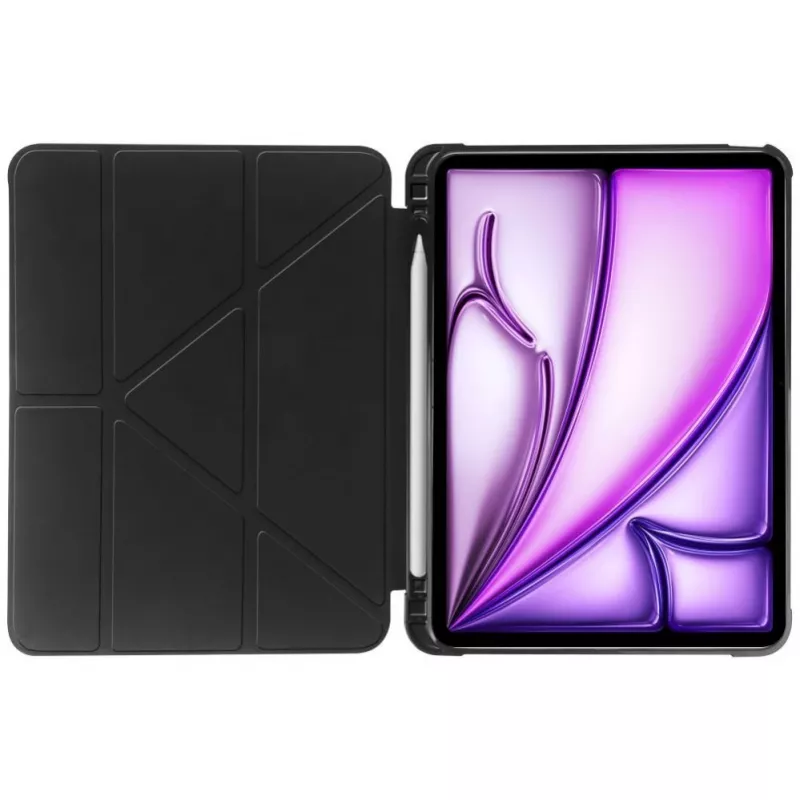 Tech-Protect SC Pen Origami Case, skirta iPad Air 13 colių (2024) - juoda