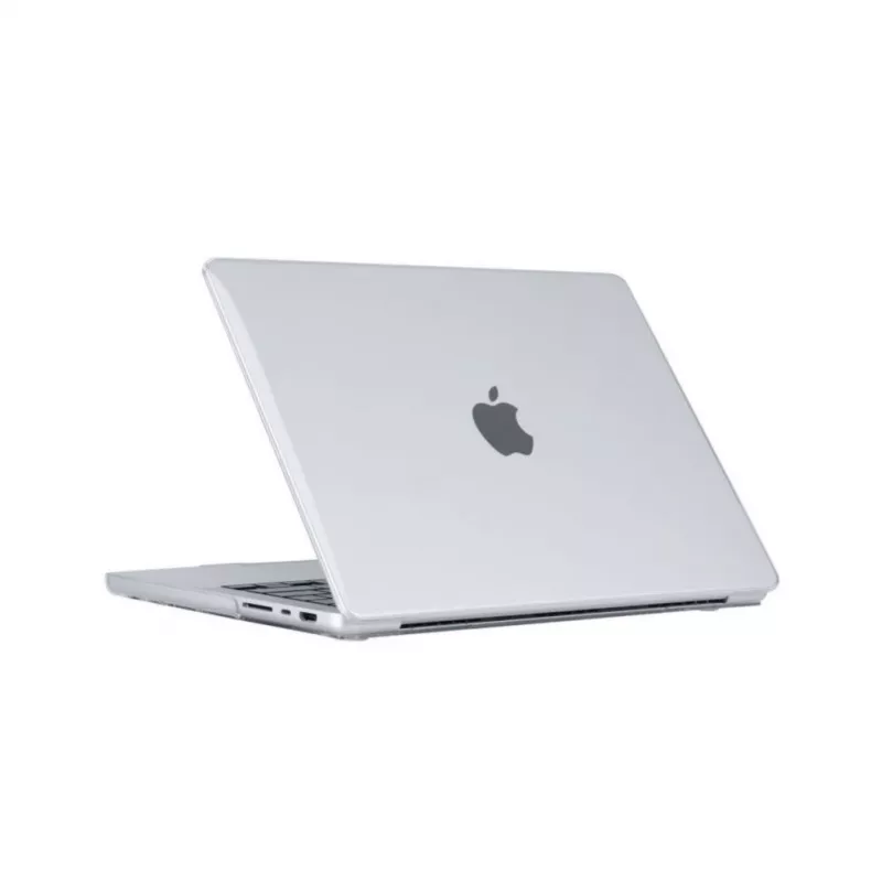 Tech-Protect SmartShell Case, skirta MacBook Pro 14 inch M1 / M2 / M3 2021-2023 - permatoma