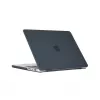 Tech-Protect Smartshell Hard Shell Case, skirta MacBook Pro 14 M1/M2/M3/M4/M5 2021-2025, juoda matinė