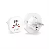 Tech-Protect Universal WL-09 Universalus kelioninis adapteris iš EU baltas