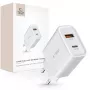 Tech-Protect White MagSafe Back Cover, skirta Apple iPhone 15 Pro Max