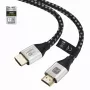 Techly ICOC-HDMI21-8-010T HDMI 2.1 kabelis 1m 48Gbps 8K 10K pintas juodas