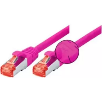 Tecline 5 m Cat6 S/FTP tinklo kabelis, RJ-45 male to male, magenta, 71505P
