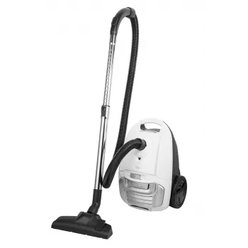 TEESA Eco White 700 Bagged Vacuum Cleaner, 700W, 2.5L, White