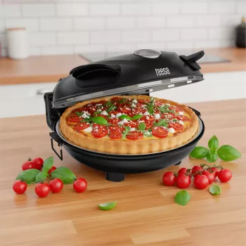 TEESA SUPREME picos krosnelė, 1200 W, 32 cm, langelis, nuimamas akmuo