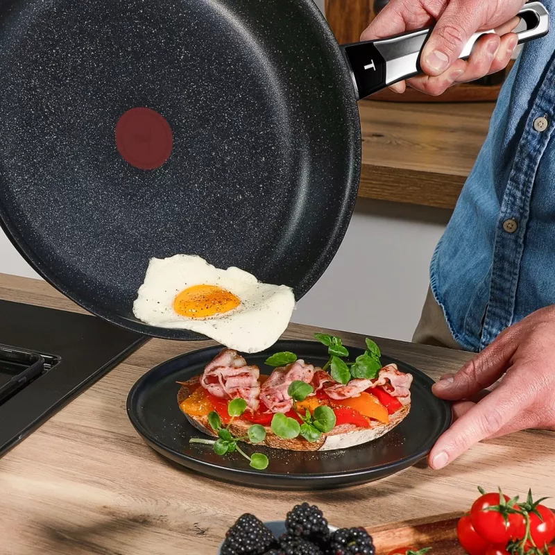 Tefal Expertise Plus 24 cm keptuvė su nelipnia danga ir Thermo-Spot indikatoriumi