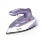 Tefal First Class DB1612E0 kelioninis lygintuvas – 1100 W, nerūdijančio plieno padas, dviguba įtampa, 70 ml talpa, baltas/mėlynas
