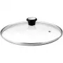 Tefal stiklinis dangtis Ø30cm – grūdinto stiklo dangtis su garų išleidimo anga, nerūdijančio plieno lanku, tinka plauti indaplovėje