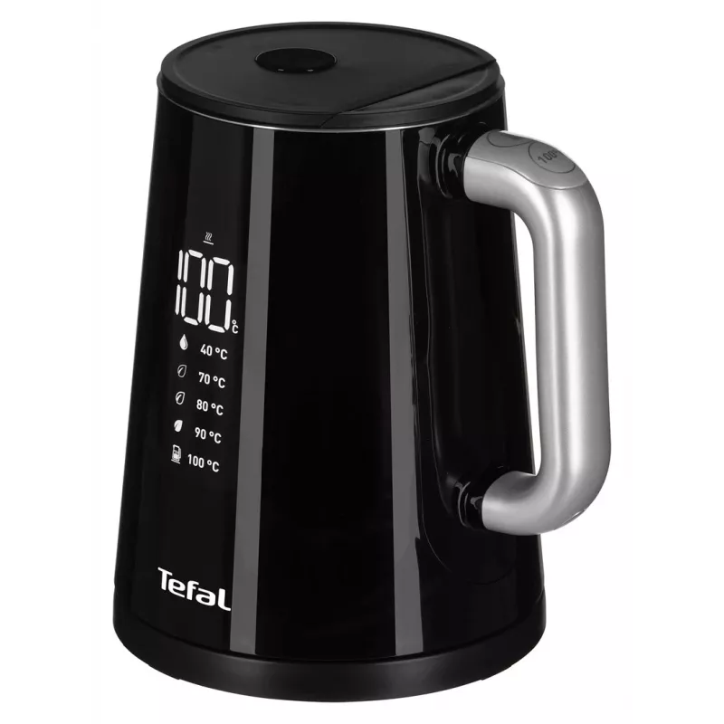 Tefal KO854830 1 L virdulys su temperatūros valdymu, juodas