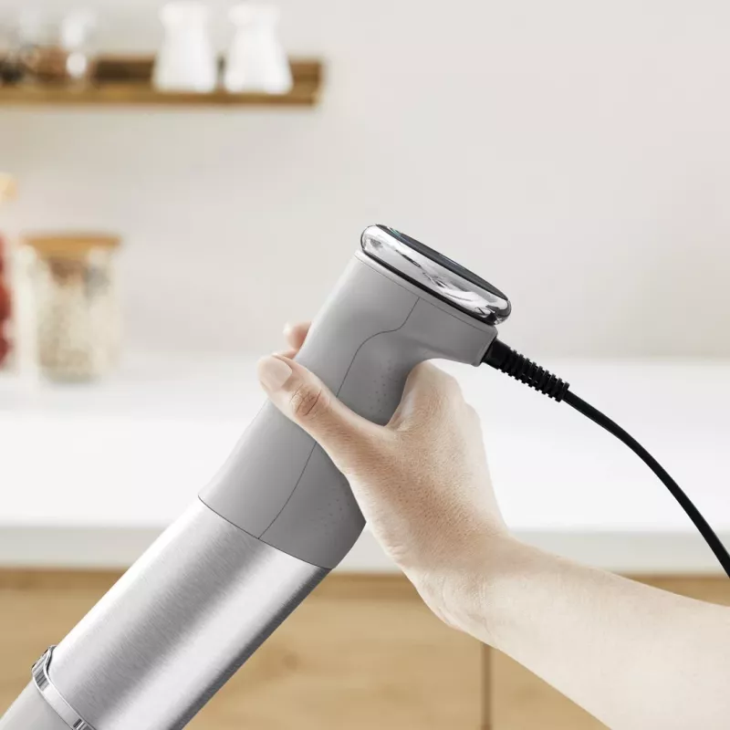 Tefal Quickchef+ HB673B30 panardintasis blenderis 1000 W pilkas, nerūdijantis plienas