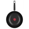 Tefal Simplicity 28 cm Wok Keptuvė B5821902 – Aliumininė su nelipnia danga ir Thermo-Spot indikatoriumi, tinka dujoms, elektrinei, keramikai, halogenui