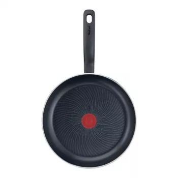 Tefal Start Easy 24 cm keptuvė su Thermo-Signal™ titano nelipnia danga, juoda