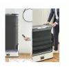 TEFAL YT4050E1 Automatinė garo spinta, 1800 W, 2 L bakas, 3 programos, jutiklinis ekranas, sulankstoma, balta