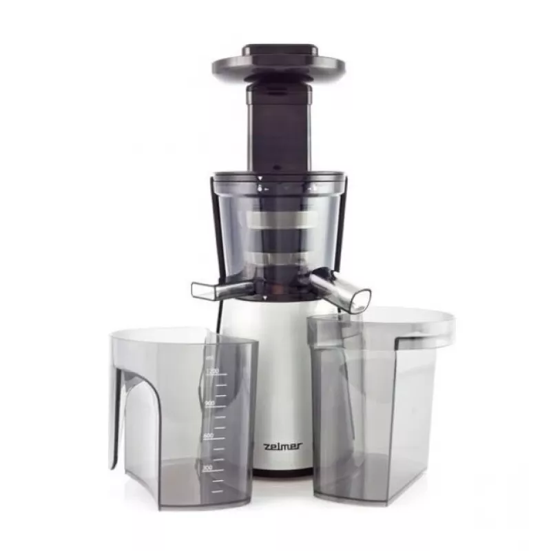 TEFAL ZC605D38 lėtas sulčiaspaudė 150W Cold Press 35 RPM sidabrinė/juoda