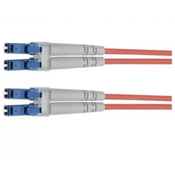 TELEGÄRTNER 10m LC to LC OM4 Duplex 50/125 daugiamodis šviesolaidinis pataisymo kabelis, violetinis LSZH 100011512