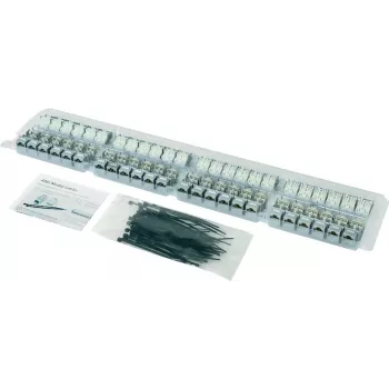 Telegärtner AMJ-Modul K Cat.6a Keystone lizdas, T568A, ekranuotas, 24 vnt. rinkinys