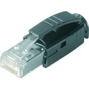 Telegärtner STX RJ45 kištukas Cat.5e 8P8C presuojamas jungtis, permatoma, 1 vnt. J80026A0001