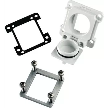Telegärtner STX V6 Flange Variant 6 šviesiai pilkos spalvos J00029A0040